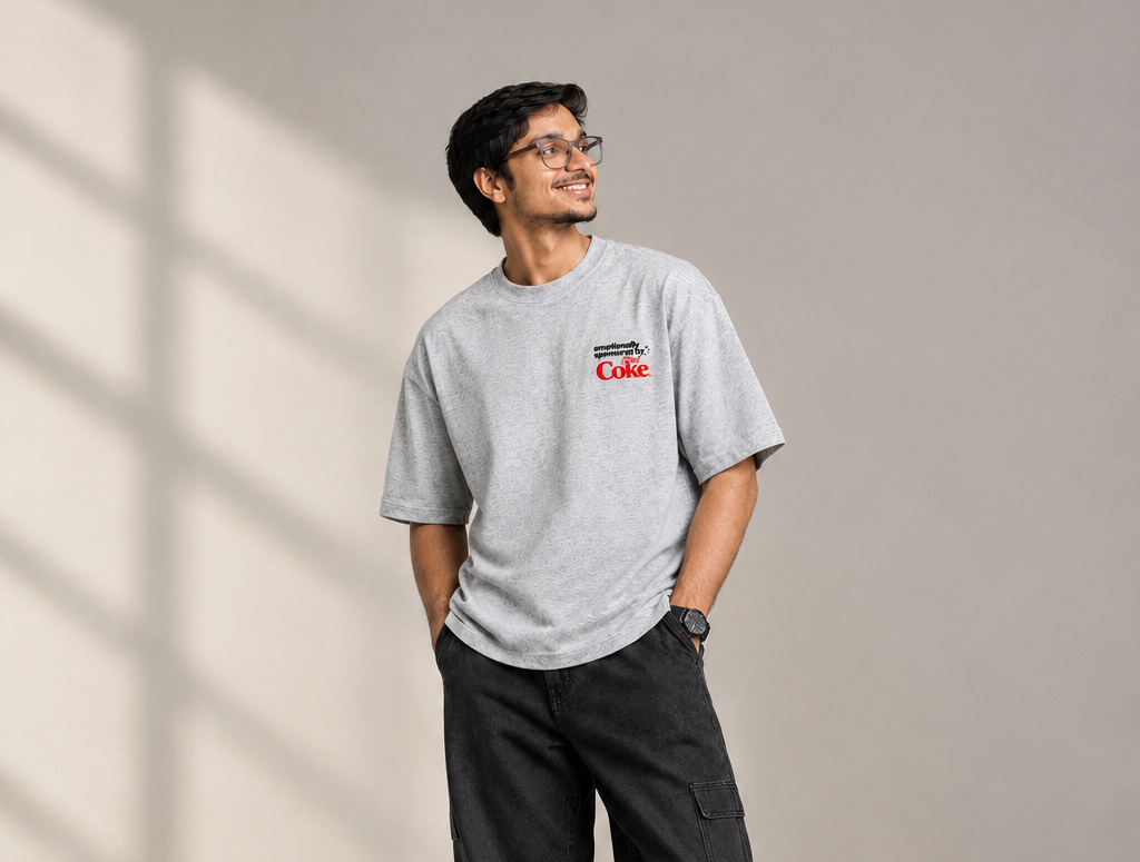 Emotionally Sponsored by Diet Coke |Unisex Oversized Standard T-Shirt