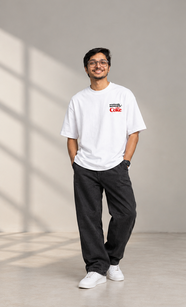 Emotionally Sponsored by Diet Coke |Unisex Oversized Standard T-Shirt